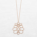 Pine Necklace | OP-5889 in 18k gold, made by O! Jewelry in Antwerp, Belgium.