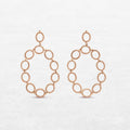 Luxury Isle Earrings | OE-8148 in 18-karat gold, handcrafted in Antwerp.