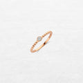 Luxury Flux Ring One | YT22226092YB in 18-karat gold with hand-set natural diamonds, designed in Belgium.