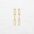O! Jewelry Clip Earrings | OE-9100 – solid 18k gold, made in Belgium.