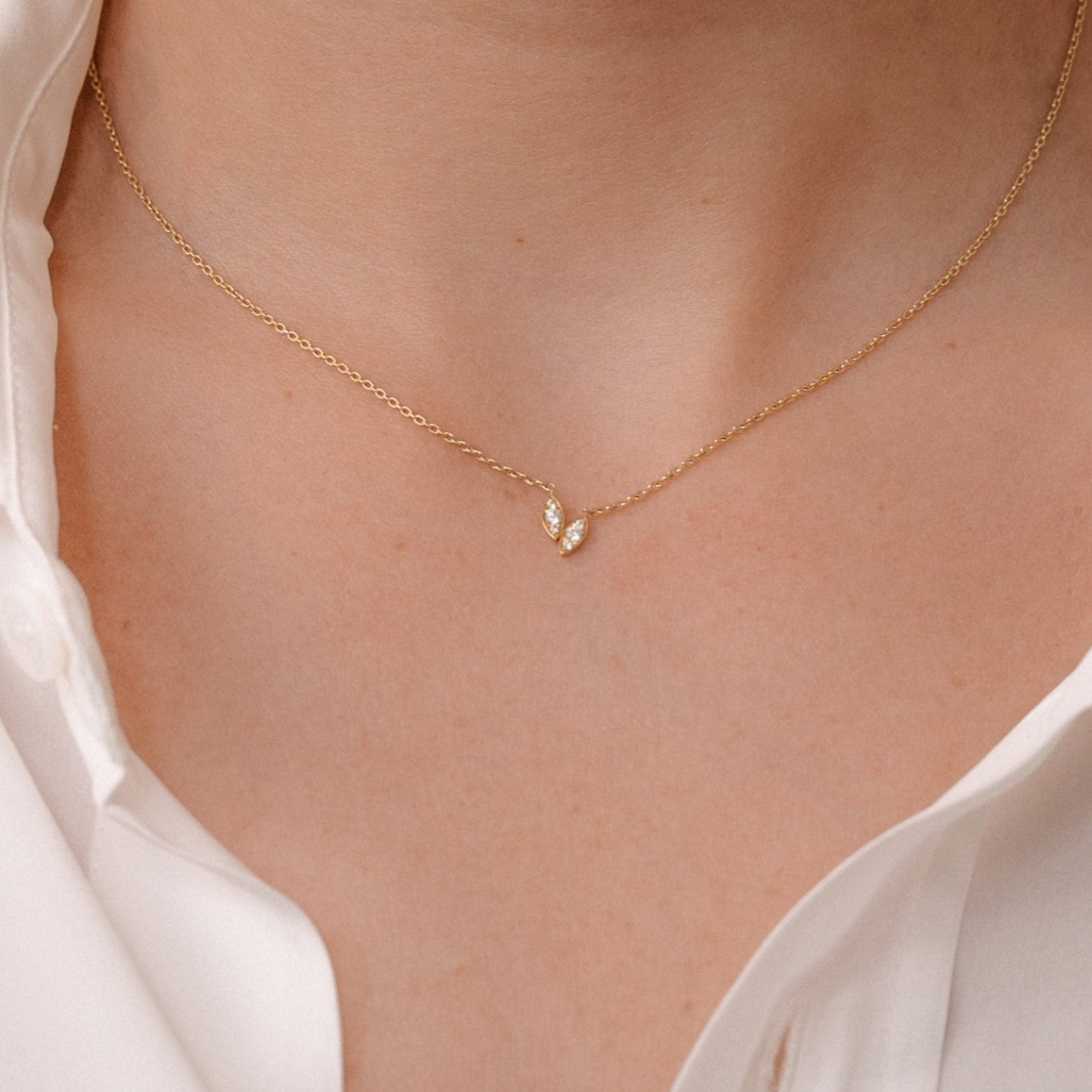 Leaf Necklace | OP-8082